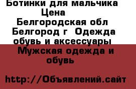 Ботинки для мальчика  › Цена ­ 500 - Белгородская обл., Белгород г. Одежда, обувь и аксессуары » Мужская одежда и обувь   